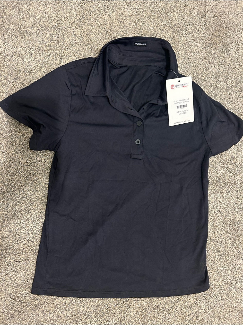 Born Primitive Black Polo Top